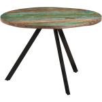 Jedálenské stoly vidaxl viacfarebné vo vintage štýle z recyklovaného dreva 