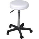 Kancelárske stoličky vidaxl bielej farby 