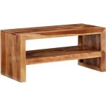 vidaXL TV stolík/odkladací stolík z masívneho dreva sheesham