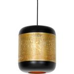 Visiace lampy Qazqa zlatej farby vo vintage štýle z kovu v zľave kompatibilné s E27 