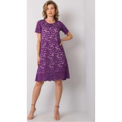 Purple lace dress by Lulu