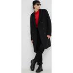 Pánske Zimné kabáty G-Star Raw čiernej farby z bavlny udržateľná móda 