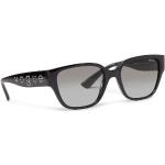 Dámske Slnečné okuliare Vogue čiernej farby z plastu v zľave 