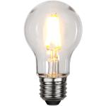 LED osvetlenie star trading bielej farby zo skla kompatibilné s E27 