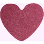 Koberce ružovej farby s motívom: Srdcia 