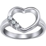 Prstene z chirurgickej ocele oceľovo šedej farby so zábavným motívom z ocele 60 na Valentín 
