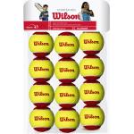 Wilson Starter Red Tballs detské tenisové loptičky 12 ks žlto-červené WRT137100