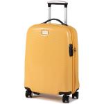 Dámske Malé cestovné kufre wittchen žltej farby v zľave 
