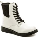 Dievčenské Členkové čižmy bielej farby zo syntetiky vo veľkosti 31 na štandardné nohy na zips na zimu 