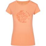 Dámske Tričká s krátkym rukávom kilpi oranžovej farby z polyesteru vo veľkosti XL v zľave udržateľná móda 