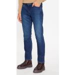 Pánske Straight Fit jeans WRANGLER Greensboro modrej farby regular z bavlny v zľave 