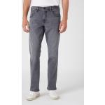 Pánske Straight Fit jeans WRANGLER Greensboro sivej farby z bavlny v zľave 