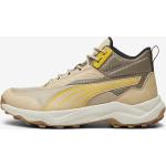 Yellow-Beige Mens Running Ankle Boots Puma Obstruct - Men