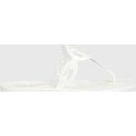 Dámske Designer Žabky Ralph Lauren bielej farby zo syntetiky vo veľkosti 42 v zľave na leto 