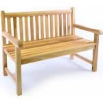 Záhradné lavičky divero z teakového dreva pre 2 osoby 