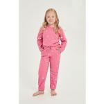 Dievčenské Detské pyžamá taro ružovej farby z bavlny do 24 mesiacov 