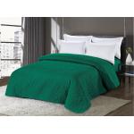 Prehozy na posteľ sivej farby v modernom štýle z tkaniny 220x200 