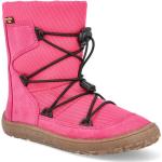Nová kolekcia: Detské Barefoot topánky Froddo ružovej farby z kožušiny v zľave na zimu 