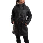 Dámske Zimné kabáty 2117 OF SWEDEN Priedušní čiernej farby z polyuretánu vo veľkosti XS udržateľná móda 
