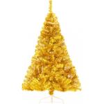Vianočné stromčeky zlatej farby v zľave 