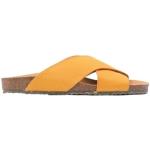 Dámske Sandále horčicovej farby vo veľkosti 35 na leto 
