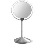 Zrkadlá Simplehuman oceľovo šedej farby z nehrdzavejúcej ocele 